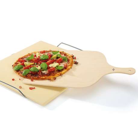 Pala horno rectangular pequeña para panes y pizzas