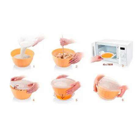 Bol para fermentar con gel calentador - 26 cm de diámetro