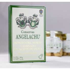 Bonito del norte laminado en aceite de oliva Angelachu - 150 g