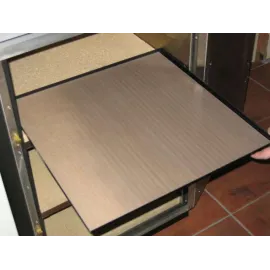 Tapete de fibra reutilizable para hornos Rofco B40