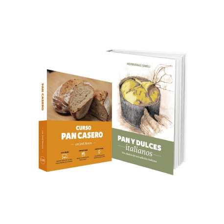 Pack del libro Pan y dulces italianos + Curso online de pan casero de Jordi Morera