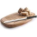 Tabla para cortar pan de bambú 40 x 27 x 30 cm