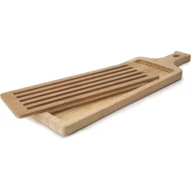 Tabla para cortar pan de bambú 50 x 15 x 20 cm