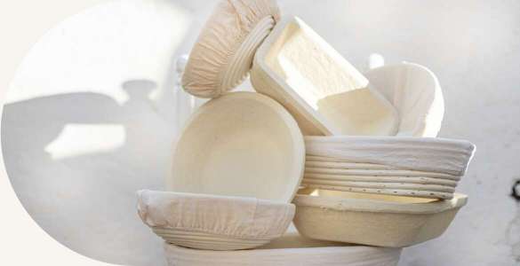 Bannetons de pulpa de madera