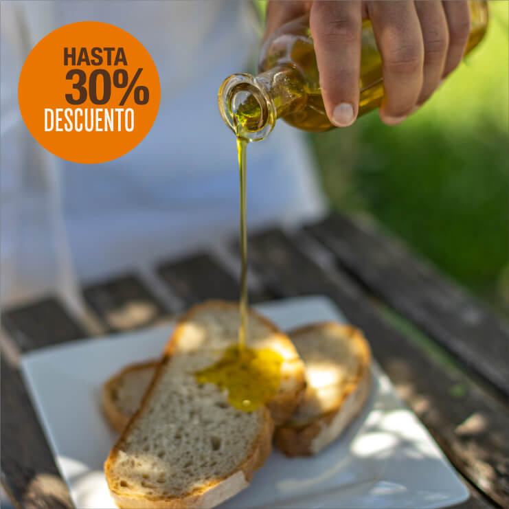 Aceites de oliva: hasta un 30 %
